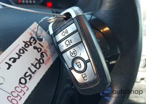 2018 Ford Explorer Xlt from USA, damaged, VIN 1FM5K8D87JGB91208